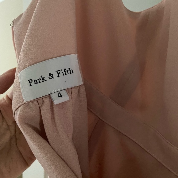 Park & Fifth - Valdes Bridesmaid Dress in Dusty Blush - Size 4 (Small) - Picture 9 of 10